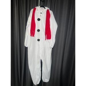 Ugly Christmas Sweater Xmas Size Medium Onesie Snowman